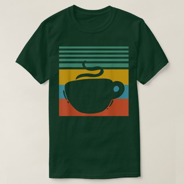 Camiseta Xícara de café Design (Frente do Design)