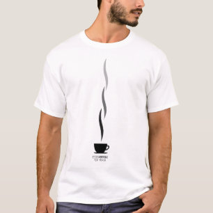 Camiseta Xícara de café minimalista