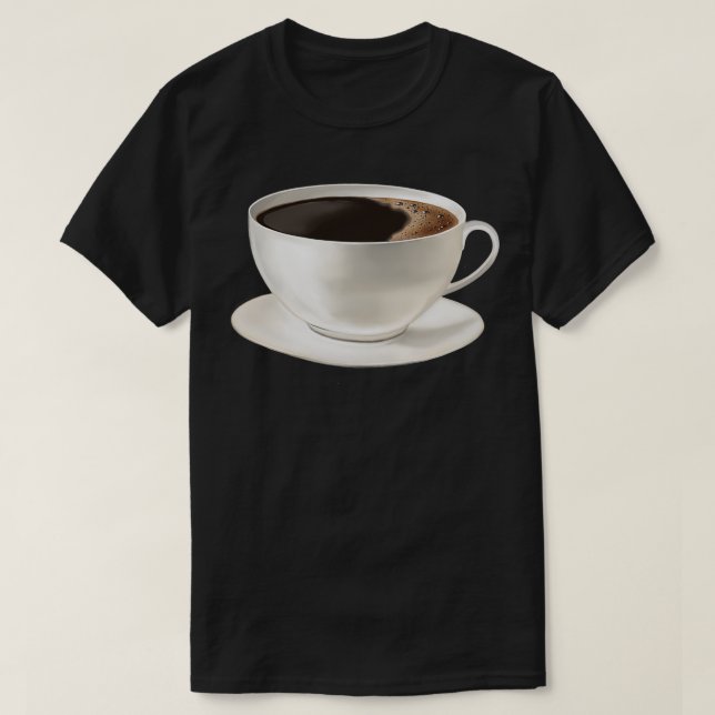 Camiseta Xícara de café Tasse 2 (Frente do Design)