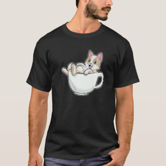 Camiseta Xícara de Chá de Gato