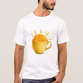 Camiseta Xícara de sol