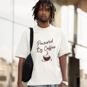 Camiseta Xícara Minimalista Cheia de Café Arte de Café Dive
