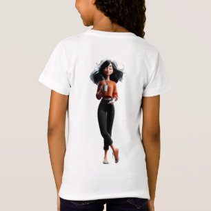 Camiseta "Xícara quente, coração quente, novo começo."
