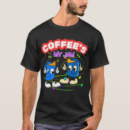 Camiseta Xícaras Dançantes Nostálgicas My Jam da Retro Coff
