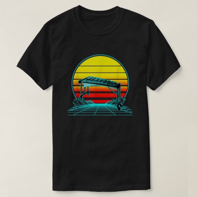 Camiseta Xilofone Sunset Retroativo  (Frente do Design)