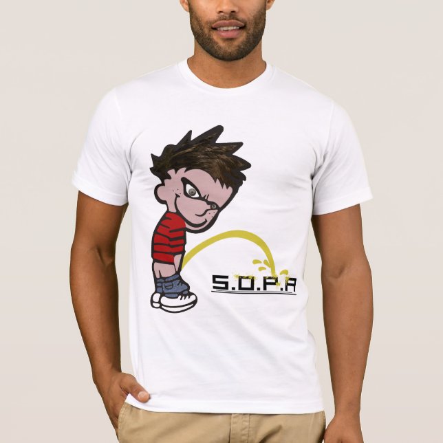 Camiseta Xixi SOPA de Calvin (Frente)