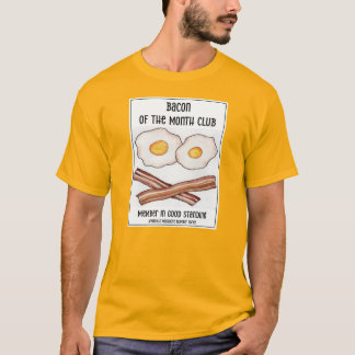 Camiseta XL do Bacon of the Month Club