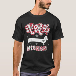 Camiseta XL Wiener Roxie Dog Dachshund Humor