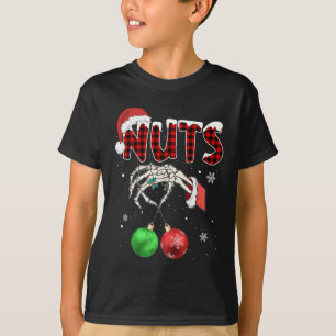 Camiseta Xmas Chestnut Loucos De Natal Casal De Natal