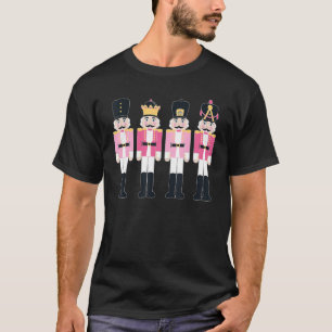 Camiseta Xmas da Família de Dança de Balé de Esquadrão Nutc