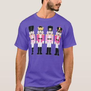 Camiseta Xmas da Família de Dança de Balé de Esquadrão Nutc
