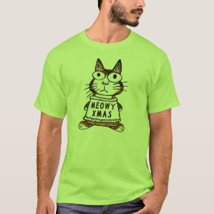 Camiseta Xmas de Meowy