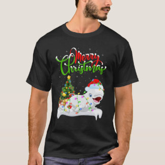 Camiseta Xmas Decorations Santa Beluga Whale Christmas
