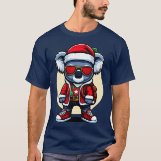 Camiseta Xmas do urso Koala