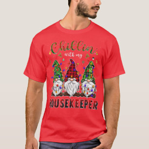 Camiseta Xmas Farmacêutico com Luzes de Árvore de Natal dos