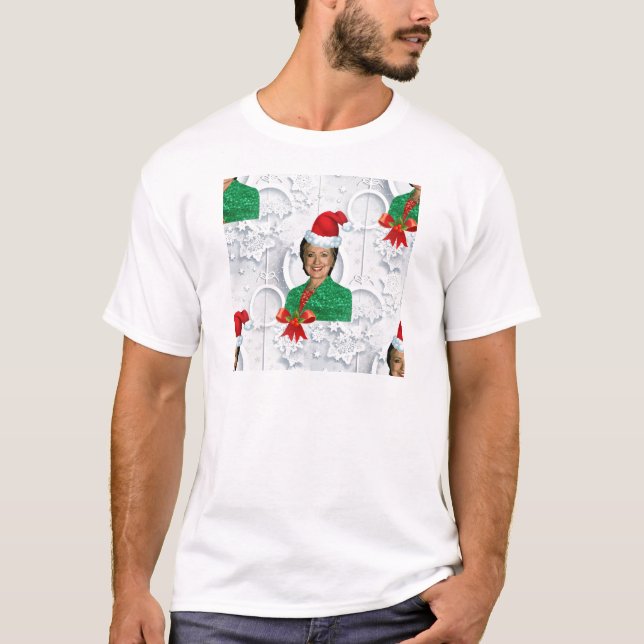 Camiseta xmas Hillary clinton (Frente)