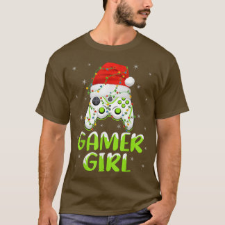 Camiseta Xmas lança Papais noeis de controladores de vídeo