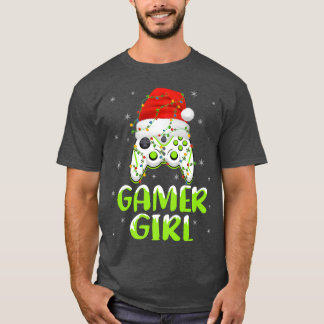 Camiseta Xmas lança Papais noeis de controladores de vídeo 