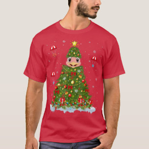Camiseta Xmas Light Match Family Funny Ostrich Bird Chri
