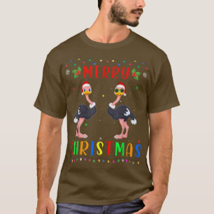 Camiseta Xmas Light Ostrihes Design Correspondendo ao Natal