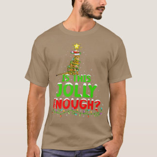 Camiseta Xmas Lighting É Jolly Suficiente Para Gato De Beng