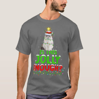 Camiseta Xmas Lighting É Jolly Suficiente Para O Natal De R