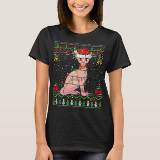 Camiseta Xmas Luz Feia Papais noeis De Estilo De Sweater Sp
