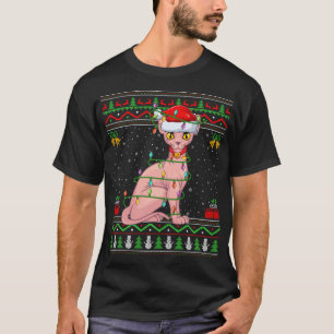 Camiseta Xmas Luz Feia Papais noeis De Estilo De Sweater Sp
