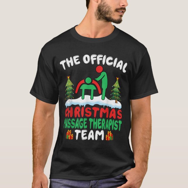 Camiseta Xmas Mage Therast Team - Mage Therapy Christmas  (Frente)