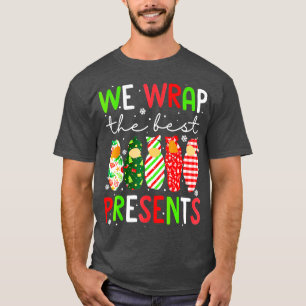 Camiseta Xmas Nós Enrolamos O Melhor Apresenta O Bab Mãe L