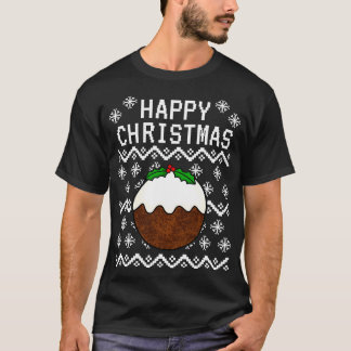 Camiseta Xmas Pudim de Natal Feio 1