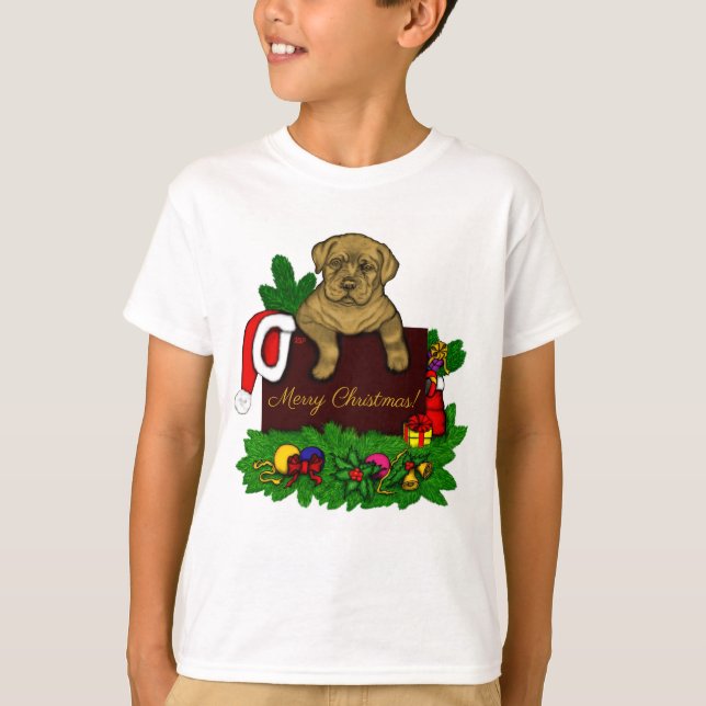 Camiseta XMas puppy (Frente)