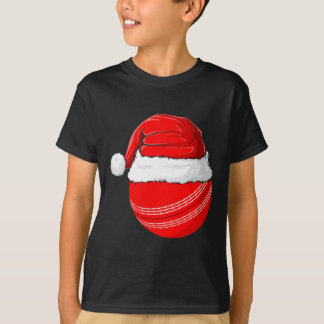 Camiseta Xmas Santa Hat Christmas Cricket 