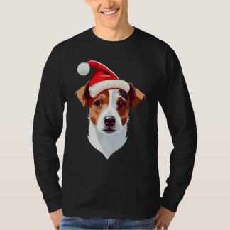 Camiseta Xmas Santa on Christmas Jack Russell Terrier