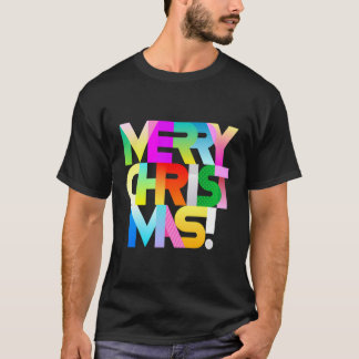 Camiseta Xmas únicos saudações de Natal feliz Holida
