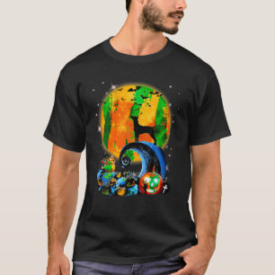 Camiseta Xoloitzcuintli E Cachorro Engraçado De Lua Amarela