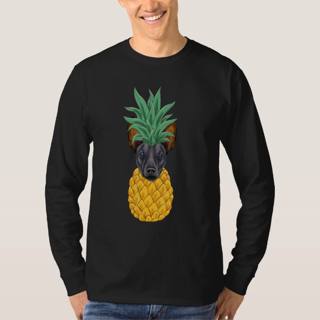 Camiseta Xoloitzcuintli Pineapple Dog (Frente)