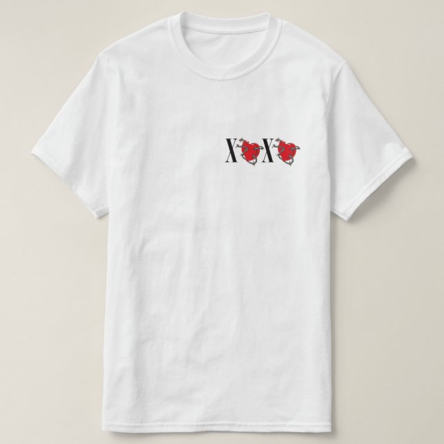CAMISETA XOXO (Frente do Design)