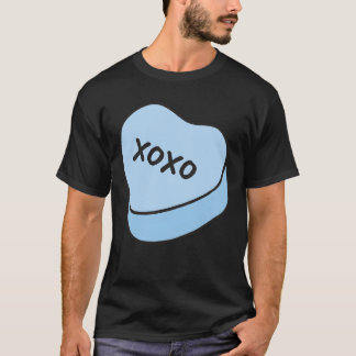 Camiseta XOXO Candy Heart friends