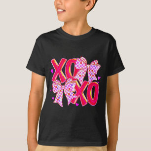 Camiseta Xoxo Dia dos Namorados Amor Engraçado Coquette Arc