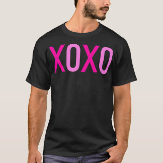 Camiseta XOXO Heart Dia de os namorados shirt