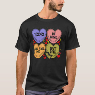Camiseta Xoxo Ser Meu Amor Morde Você E Eu Coração Docente