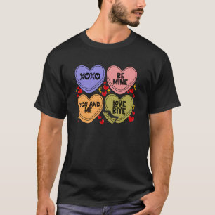 Camiseta Xoxo Ser Meu Amor Morde Você E Eu Coração Docente