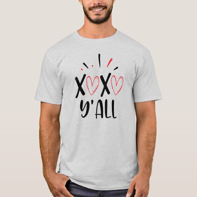 Camiseta XOXO Y'all (Frente)