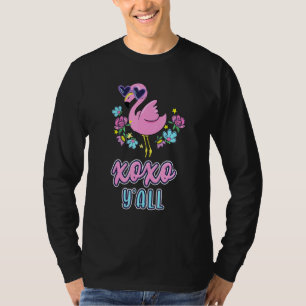 Camiseta XOXO Yall Abraços E Beijos Swan