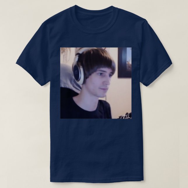 Camiseta xQc Bowl Cut Hair (Frente do Design)