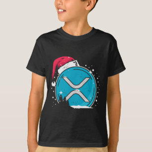Camiseta Xrp Chapéu De Natal Moonshot Ripple Crypto Merch P
