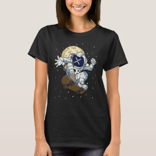Camiseta XRP Coin Token BlockChain XRP Para A Lua 1