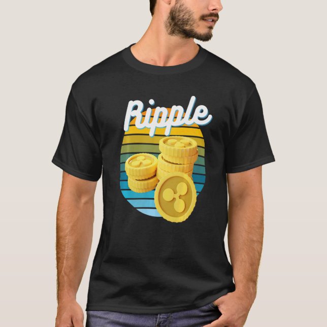 Camiseta Xrp Ripple Criptomoeda Blockchain Nft Bitcoin H (Frente)