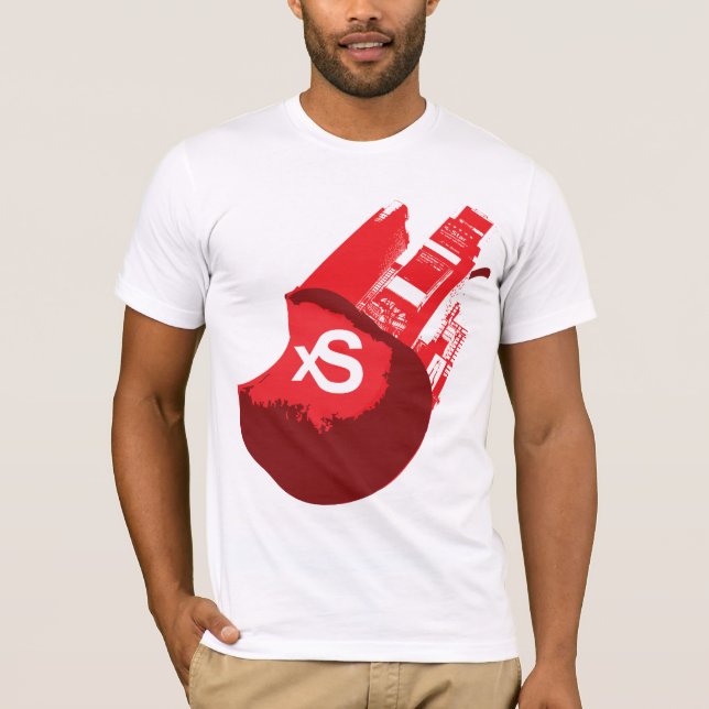 Camiseta xS Apple grande (Frente)